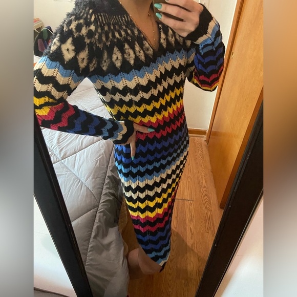 NWT FARM RIO MAXI Dresses crochet S - Picture 4 of 6